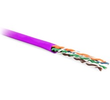 Кабель витая пара Hyperline UUTP4-C6-P24-NCR-IN-LSZH-PK-100