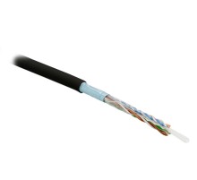 Кабель витая пара Hyperline FUTP4-C5E-S24-IN-PVC-BK-305