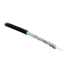 Кабель витая пара Hyperline FUTP4-C5E-S24-IN-PVC-BK-305