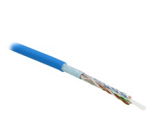 Кабель витая пара Hyperline FUTP4-C5E-S24-IN-PVC-BL-305