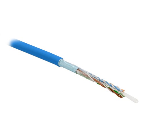 Кабель витая пара Hyperline FUTP4-C5E-S24-IN-PVC-BL-305