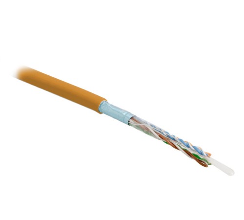 Кабель витая пара Hyperline FUTP4-C5E-S24-IN-PVC-OR-305