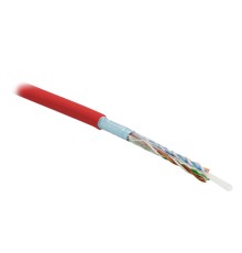 Кабель витая пара Hyperline FUTP4-C5E-S24-IN-PVC-RD-305