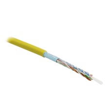 Кабель витая пара Hyperline FUTP4-C5E-S24-IN-PVC-YL-305