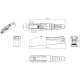 Инструмент обжимной для разъемов RJ45 серии PLUE категории 6A и 8 Hyperline HL-3J01L012