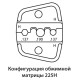 Инструмент обжимной для волоконно-оптических коннекторов Hyperline HT-225H