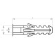 Дюбель 6.0x30 (100 шт) Hyperline FEN-06C