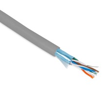Кабель витая пара Hyperline FUTP4-C5E-P26-IN-PVC-GY-305