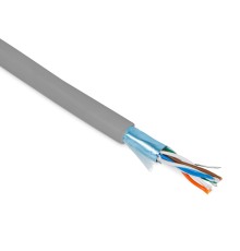 Кабель витая пара Hyperline FUTP4-C5E-P26-IN-PVC-GY-305