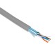Кабель витая пара Hyperline FUTP4-C5E-P26-IN-PVC-GY-305