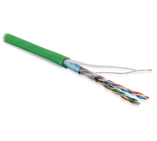 Кабель витая пара Hyperline FUTP4-C5E-P26-IN-LSZH-GN-305