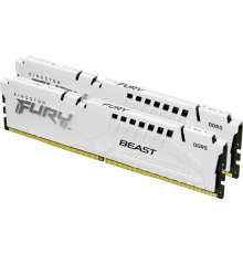 Оперативная память 32Gb DDR5 5200MHz Kingston Fury Beast White KF552C36BWEK2-32