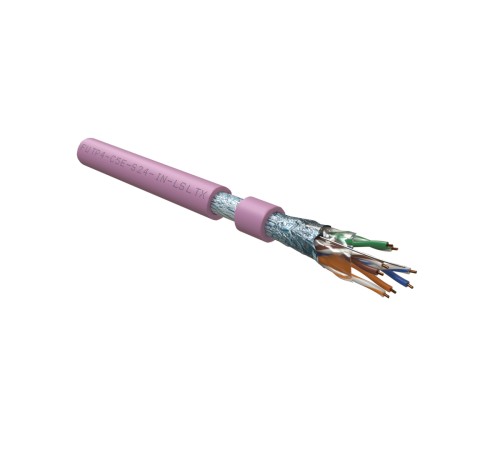 Кабель витая пара Hyperline FUTP4-C5E-S24-IN-LSLTX-PK-305