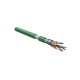 Кабель витая пара Hyperline FUTP4-C5E-S24-IN-LSZH-GN-305