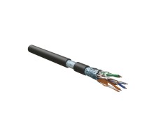 Кабель витая пара Hyperline FUTP4-C5E-S24-IN-LSZH-BK-305
