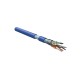 Кабель витая пара Hyperline FUTP4-C5E-S24-IN-LSZH-BL-305