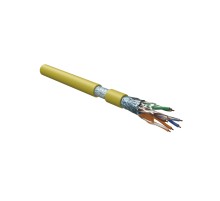 Кабель витая пара Hyperline FUTP4-C5E-S24-IN-LSZH-YL-305