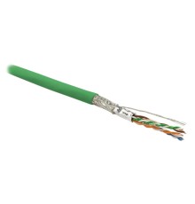Кабель витая пара Hyperline SFUTP4-C6-P26-IN-LSZH-GN-500
