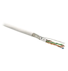 Кабель витая пара Hyperline SFUTP4-C6-P26-IN-LSZH-WH-500