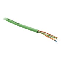 Кабель витая пара Hyperline UUTP4-C6-S23-IN-PVC-GN-305