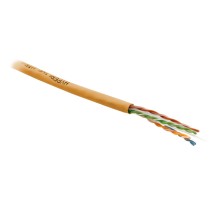 Кабель витая пара Hyperline UUTP4-C6-S23-IN-PVC-OR-305