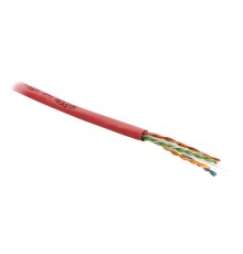 Кабель витая пара Hyperline UUTP4-C6-S23-IN-PVC-RD-305