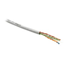 Кабель витая пара Hyperline UUTP4-C6-S23-IN-PVC-WH-305