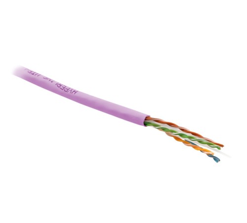 Кабель витая пара Hyperline UUTP4-C6-S23-IN-PVC-PK-305