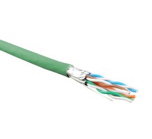 Кабель витая пара Hyperline UFTP4-C6-S23-IN-LSZH-GN-500