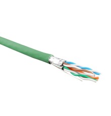 Кабель витая пара Hyperline UFTP4-C6-S23-IN-LSZH-GN-500