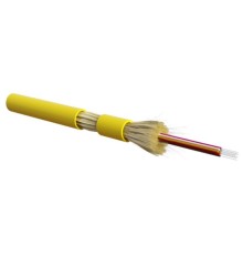 Волоконно-оптический кабель Hyperline FO-DT-IN-9S-2-LSZH-YL