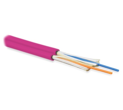 Волоконно-оптический кабель Hyperline FO-D3-IN-504-2-LSZH-MG