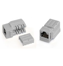 Вставка Keystone Jack RJ-45 (8P8C) Hyperline KJNE-8P8C-C6A-90-RD