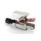 Разъем RJ-45 (8P8C) под витую пару полевая заделка Hyperline PLUF-8P8C-S-C6A-SH