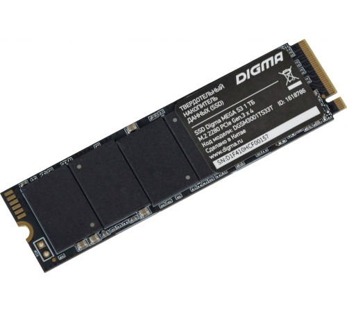 Накопитель SSD Digma PCIe 3.0 x4 1TB DGSM3001TS33T