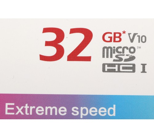 Флеш карта microSDHC 32GB Hikvision HS-TF-C1(STD)/32G/Adapter