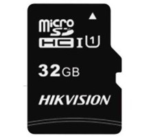 Флеш карта microSDHC 32GB Hikvision HS-TF-C1(STD)/32G/Adapter