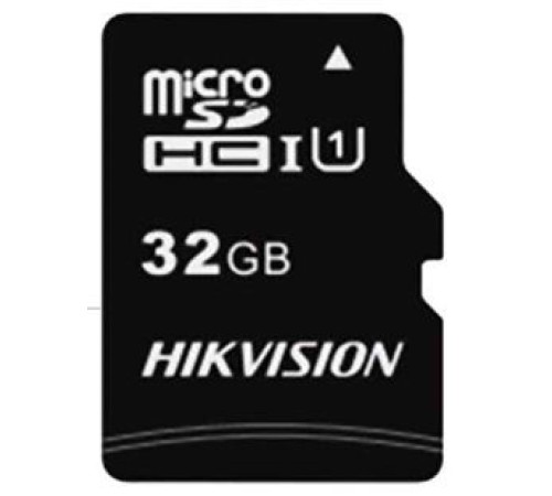 Флеш карта microSDHC 32GB Hikvision HS-TF-C1(STD)/32G/Adapter