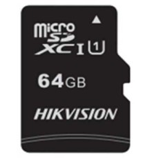 Флеш карта microSDXC 64GB Hikvision HS-TF-C1(STD)/64G/ZAZ01X00/OD