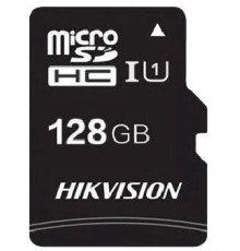 Флеш карта microSDXC 128GB Hikvision HS-TF-C1(STD)/128G/Adapter
