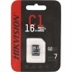 Флеш карта microSDHC 16GB Hikvision HS-TF-C1(STD)/16G/ZAZ01X00/OD