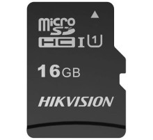 Флеш карта microSDHC 16GB Hikvision HS-TF-C1(STD)/16G/ZAZ01X00/OD