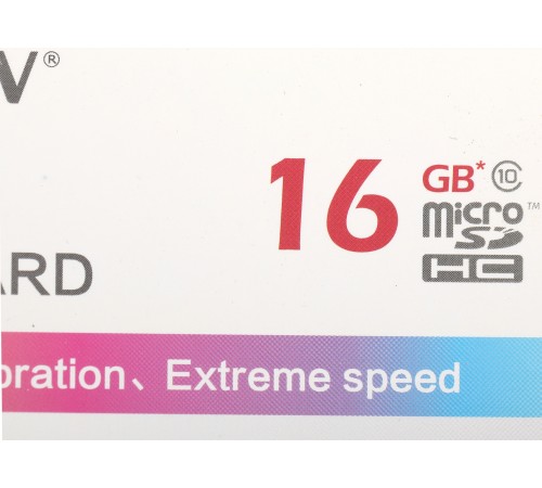 Флеш карта microSDHC 16GB Hikvision HS-TF-C1(STD)/16G/Adapter