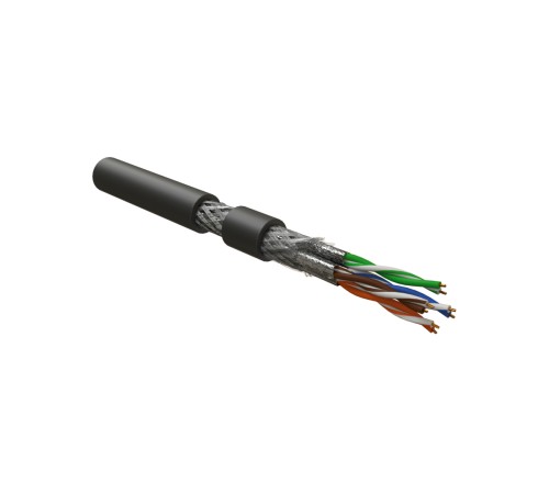 Кабель для сетей Industrial Ethernet Hyperline ISFTP4-C7A-P23/7-SHF2-BK