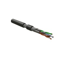Кабель для сетей Industrial Ethernet Hyperline ISFTP4-C6A-P23/7-SHF1-BK