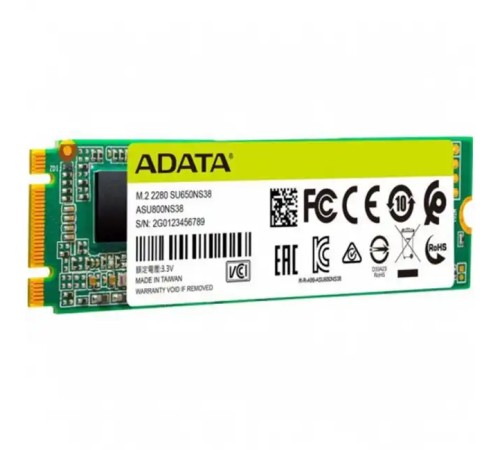 Твердотельный накопитель SSD Adata SU650 ASU650NS38-256GT-C