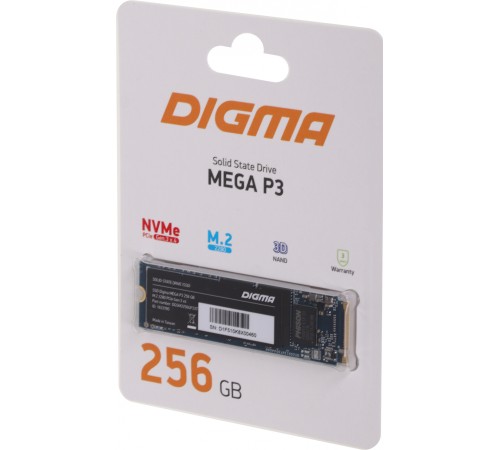 Накопитель SSD Digma PCIe 3.0 x4 256GB DGSM3256GP33T