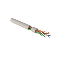 Кабель для сетей Industrial Ethernet Hyperline IUUTP4-C5E-S24/1-FRPVC-GY