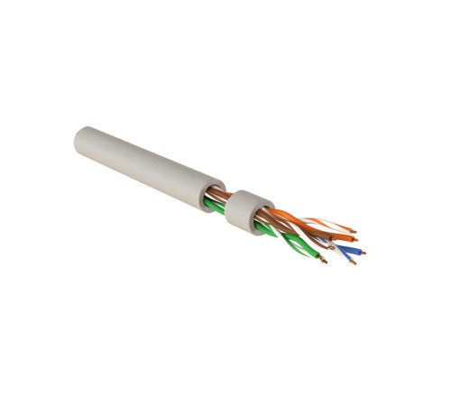 Кабель для сетей Industrial Ethernet Hyperline IUUTP4-C5E-S24/1-FRPVC-GY