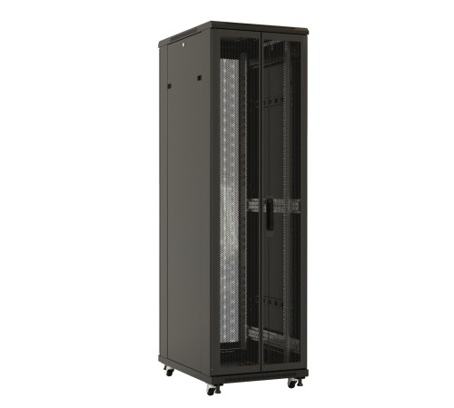 Шкаф напольный 19-дюймовый Hyperline TTB-2766-DD-RAL9004